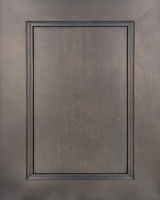 Traditional-style door in sophisticated Alton Stone Grey, showcasing a clean, timeless design. The subtle grey hue offers versatility, effortlessly complementing various decor styles, from light to dark, adding a touch of modern elegance.